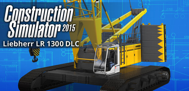 Construction Simulator 2015: Liebherr LR 1300 DLC 3 - Cover / Packshot