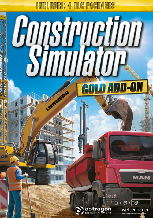 Construction Simulator: GOLD Add-On - Cover / Packshot