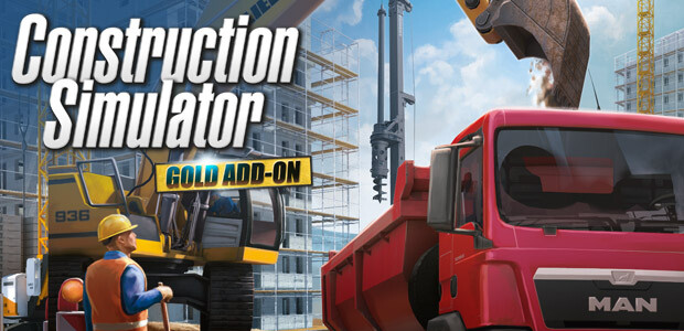 Construction Simulator: GOLD Add-On - Cover / Packshot