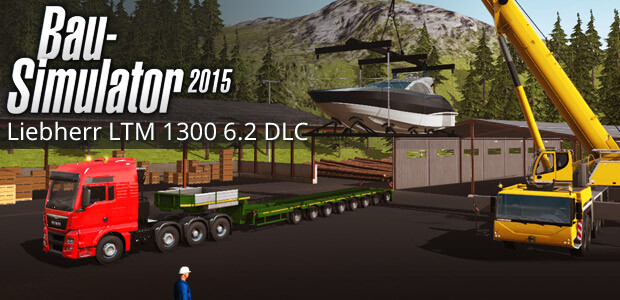 Bau-Simulator 2015: Liebherr LTM 1300 6.2 DLC 6 - Cover / Packshot