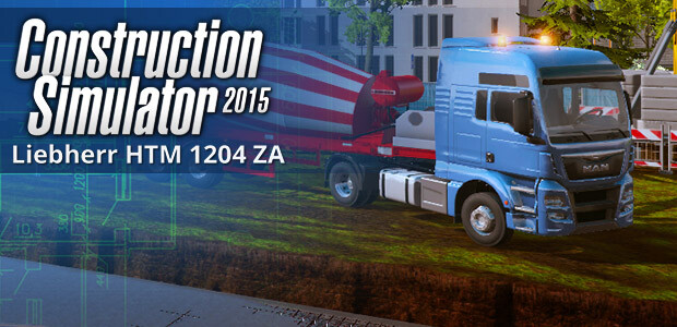 Construction Simulator 2015: LIEBHERR HTM 1204 ZA - Cover / Packshot