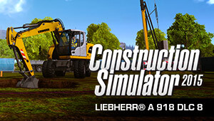 Bau-Simulator 2015: LIEBHERR® A 918 DLC 8