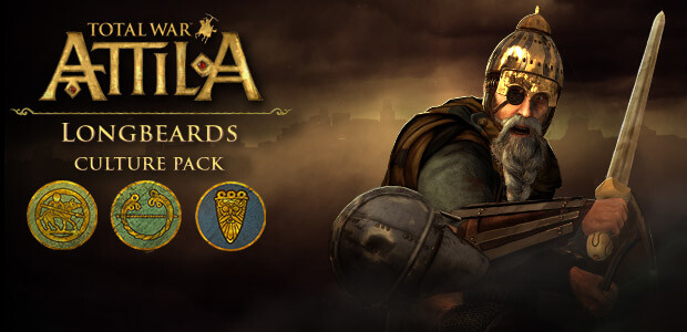 Total War: ATTILA - Longbeards Culture Pack - Cover / Packshot