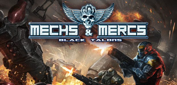 Mechs and Mercs: Black Talons - Cover / Packshot