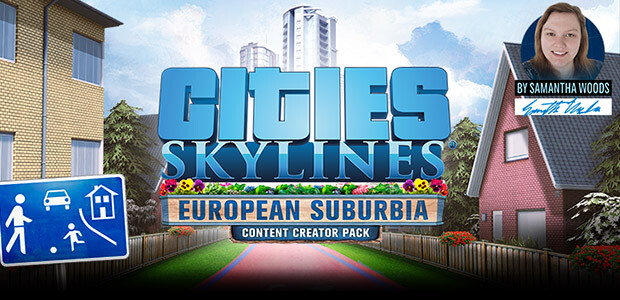 Cities: Skylines - European Suburbia Content Creator Pack - Cover / Packshot