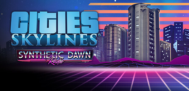 Cities: Skylines - Synthetic Dawn Radio - Cover / Packshot