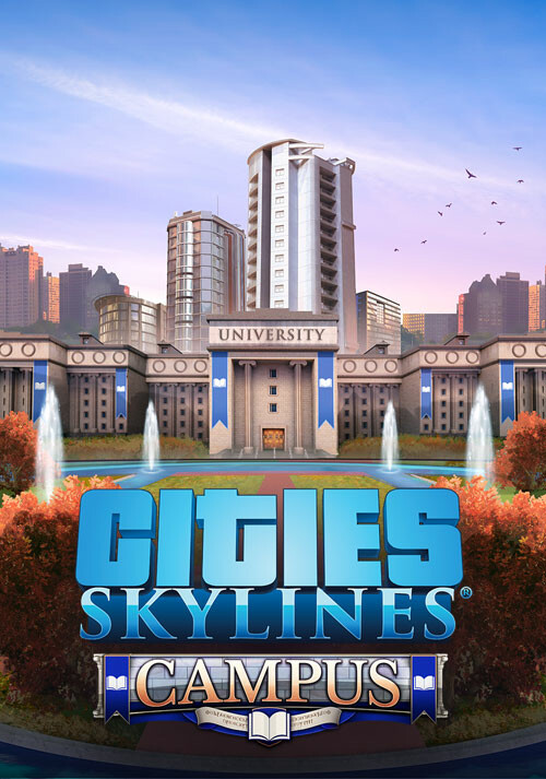 Cities: Skylines - Campus - Cover / Packshot