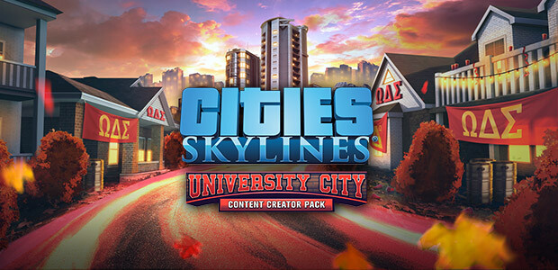 Cities: Skylines - Content Creator Pack: University City - Cover / Packshot