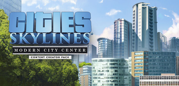 Cities: Skylines - Content Creator Pack: Modern City Center - Cover / Packshot