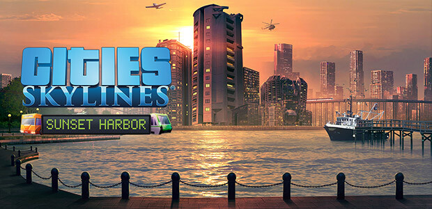 Cities: Skylines - Sunset Harbor - Cover / Packshot
