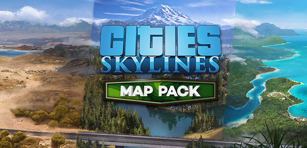 Cities: Skylines - Content Creator Map Pack - Cover / Packshot