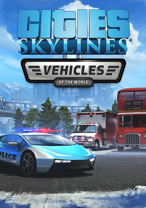 Cities: Skylines - Content Creator Pack: Vehicles Of The World - Cover / Packshot