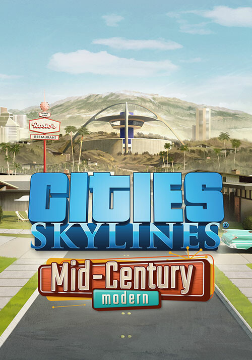 Cities: Skylines - Content Creator Pack: Mid-Century Modern - Cover / Packshot