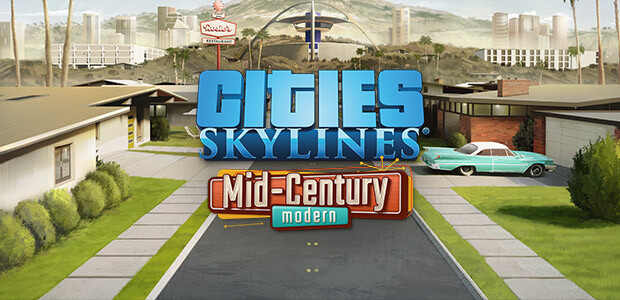 Cities: Skylines - Content Creator Pack: Mid-Century Modern - Cover / Packshot
