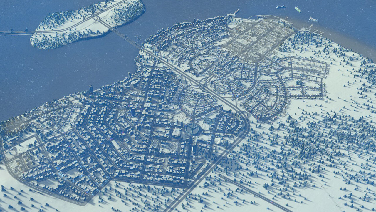 cities skylines snowfall