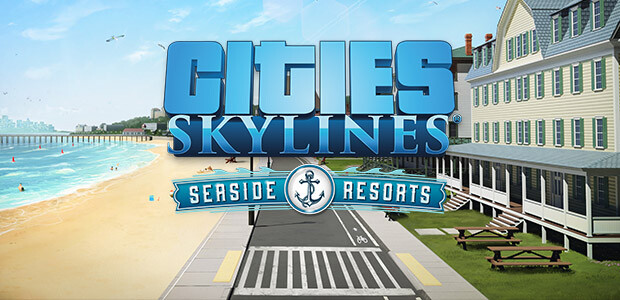 Cities: Skylines - Content Creator Pack: Seaside Resorts - Cover / Packshot