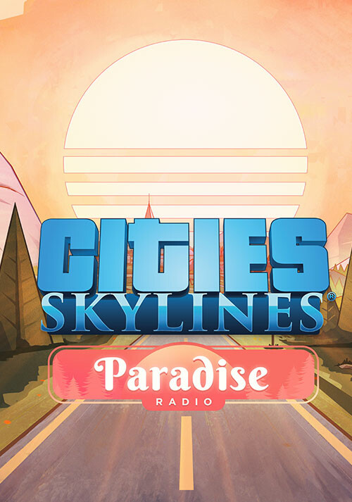 Cities: Skylines - Paradise Radio - Cover / Packshot