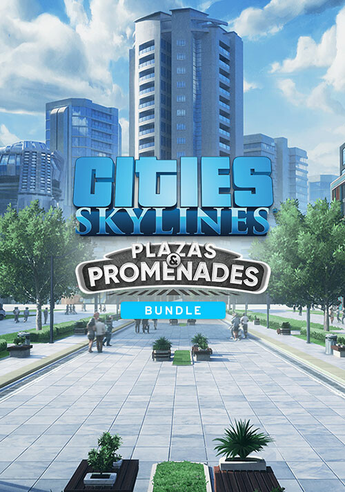Cities: Skylines - Plazas & Promenades Bundle - Cover / Packshot