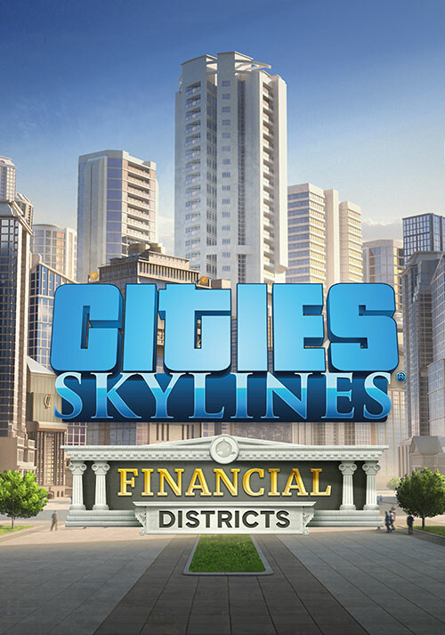 Cities: Skylines - Financial Districts - Cover / Packshot