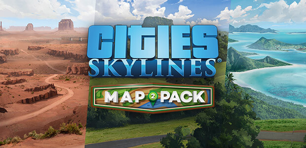 Cities: Skylines - Content Creator Pack: Map Pack 2 - Cover / Packshot