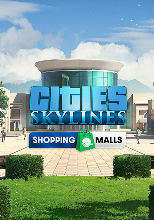 Cities: Skylines - Content Creator Pack: Shopping Malls - Cover / Packshot