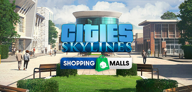 Cities: Skylines - Content Creator Pack: Shopping Malls - Cover / Packshot