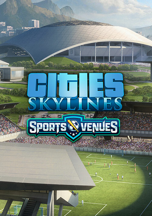 Cities: Skylines - Content Creator Pack: Sports Venues - Cover / Packshot