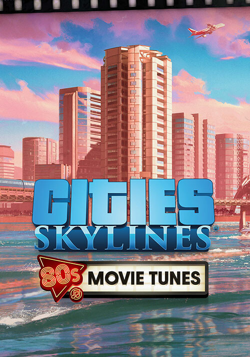 Cities: Skylines - 80's Movies Tunes - Cover / Packshot