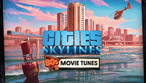 Cities: Skylines - 80's Movies Tunes