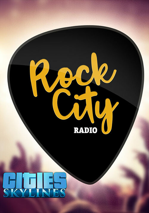 Cities: Skylines - Rock City Radio - Cover / Packshot