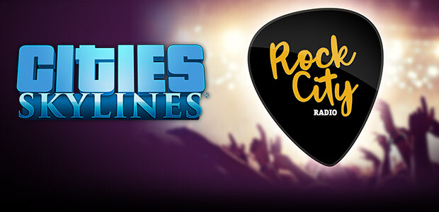 Cities: Skylines - Rock City Radio - Cover / Packshot