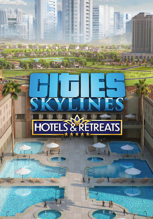 Cities: Skylines - Hotels & Retreats - Cover / Packshot