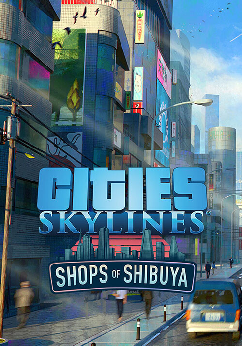Cities: Skylines - Content Creator Pack: Shops of Shibuya - Cover / Packshot