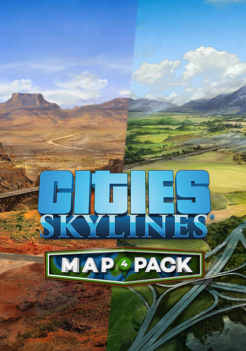 Cities: Skylines - Content Creator Pack: Map Pack 4 - Cover / Packshot