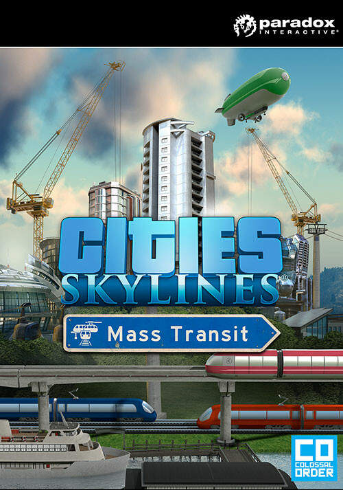 Cities: Skylines - Mass Transit - Cover / Packshot