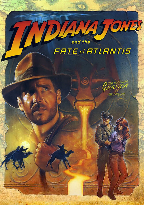 Indiana Jones and the Fate of Atlantis - Cover / Packshot