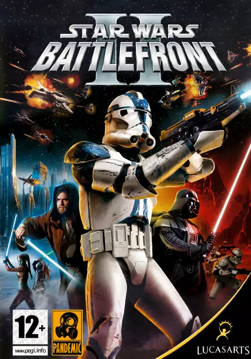 Star Wars: Battlefront 2 (Classic, 2005) - Cover / Packshot
