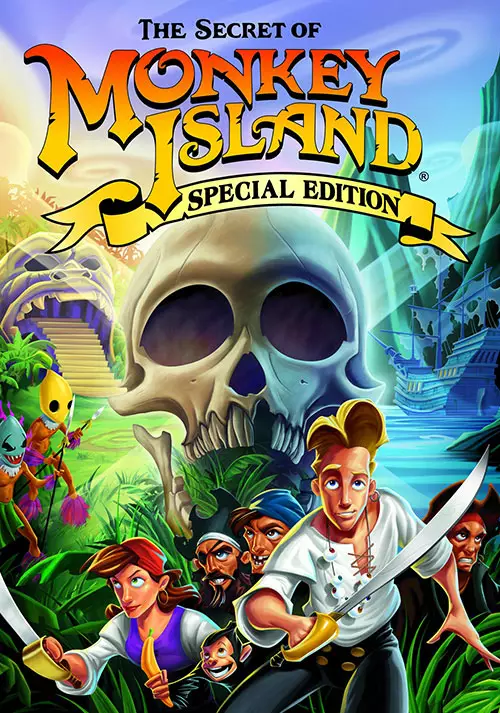 The Secret of Monkey Island: Special Edition - Cover / Packshot