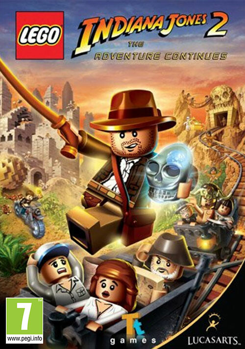 LEGO Indiana Jones 2: The Adventure Continues - Cover / Packshot