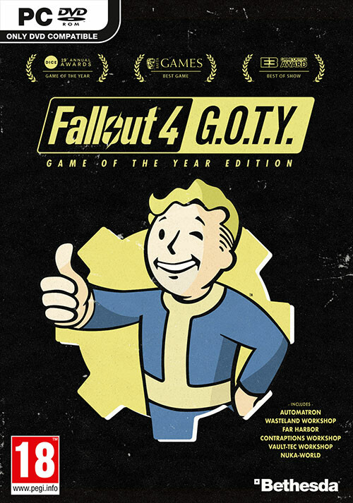 Fallout 4: Game of the Year Edition - Cover / Packshot