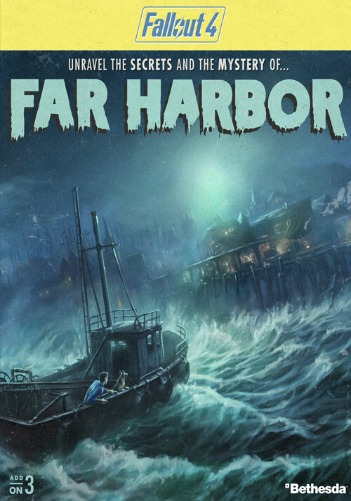 Fallout 4 - Far Harbor DLC - Cover / Packshot