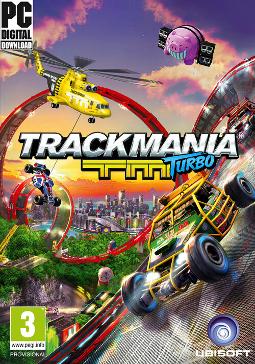 Trackmania Turbo - Cover / Packshot