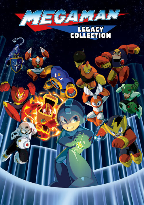 Mega Man Legacy Collection - Cover / Packshot