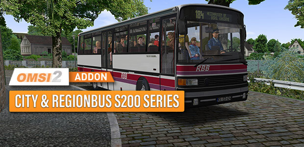 OMSI 2 Add-on City & Regionbus 200 Series - Cover / Packshot