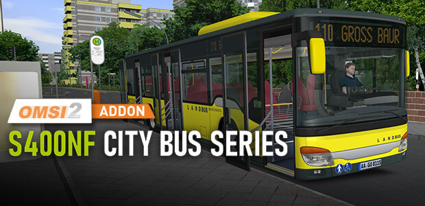 OMSI 2 Add-On S400NF City Bus Series - Cover / Packshot