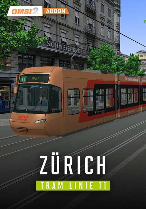 OMSI 2 Add-on Zurich Tram Line 11