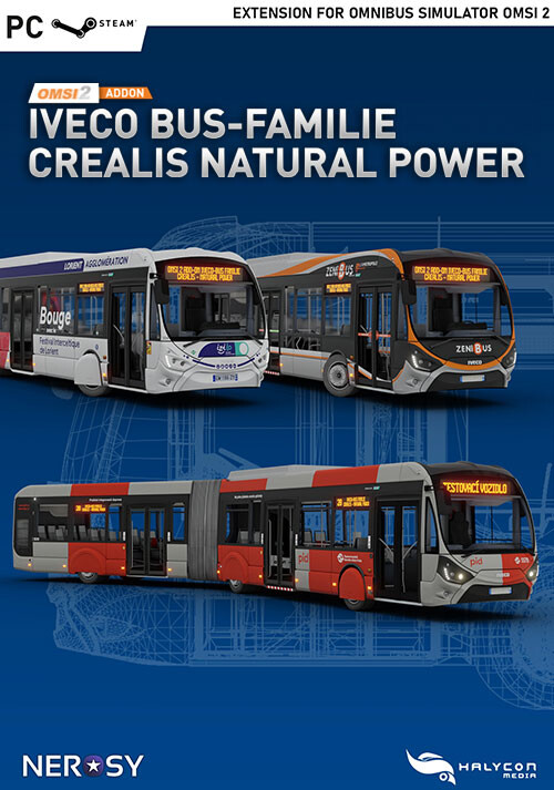 OMSI 2 Add-on IVECO Bus-Familie Crealis Natural Power - Cover / Packshot