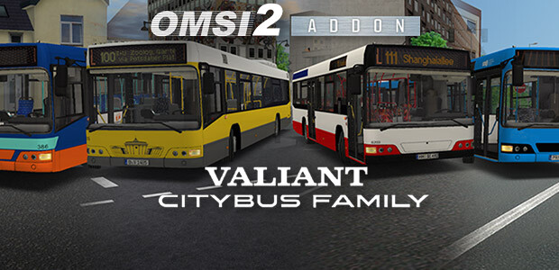 OMSI 2 Add-on Valiant Citybus Family - Cover / Packshot