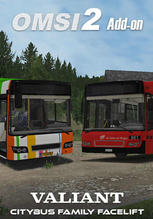 OMSI 2 Add-On Valiant Citybus Family Facelift - Cover / Packshot