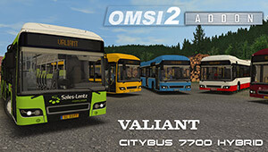 OMSI 2 Add-On Valiant Citybus 7700 Hybrid